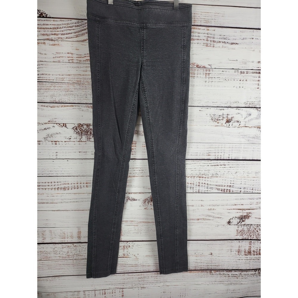 Diane Von Furstenburg Pull On Pants 6 Womens‎ Mid Rise Skinny Leg Black